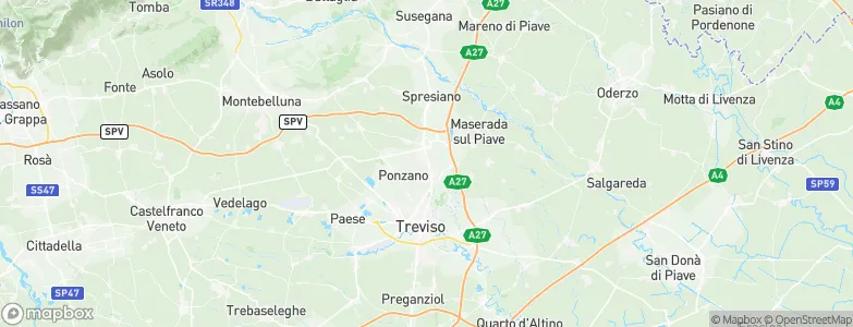 Villorba, Italy Map