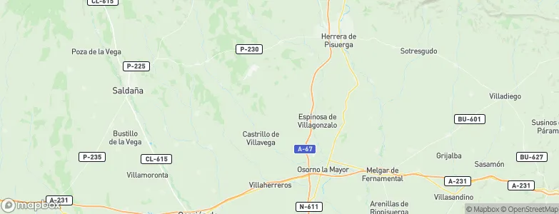 Villorquite de Herrera, Spain Map
