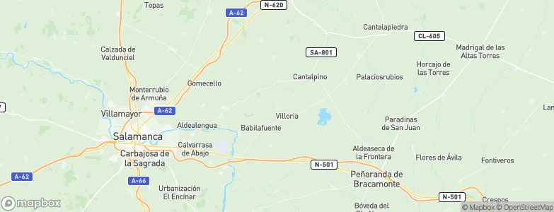 Villoruela, Spain Map
