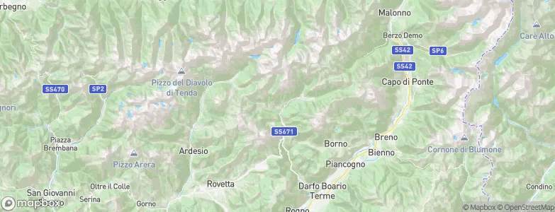 Vilminore di Scalve, Italy Map