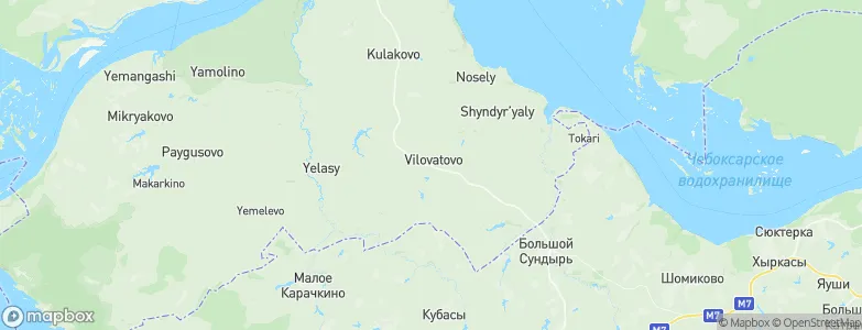Vilovatovo, Russia Map