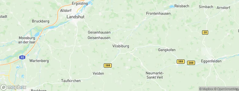 Vilsbiburg, Germany Map