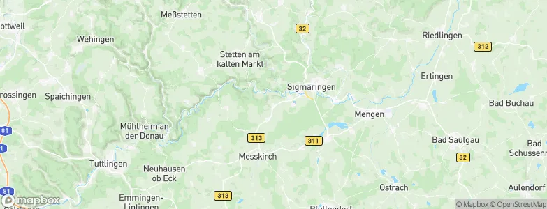 Vilsingen, Germany Map