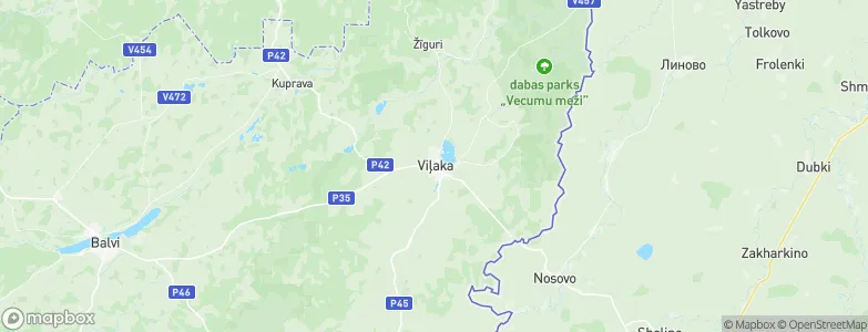 Vilyaka, Latvia Map