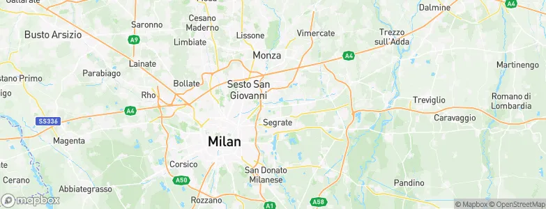 Vimodrone, Italy Map