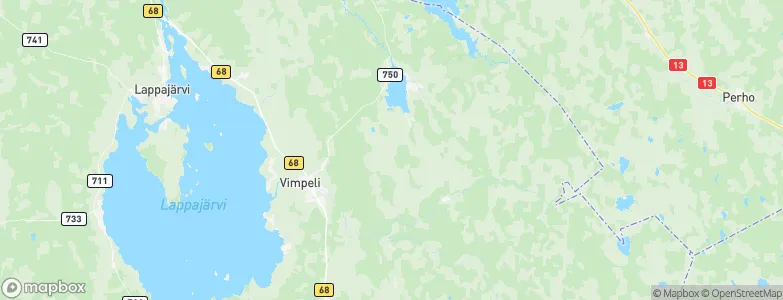 Vimpeli, Finland Map