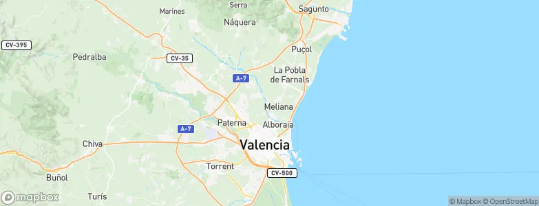 Vinalesa, Spain Map
