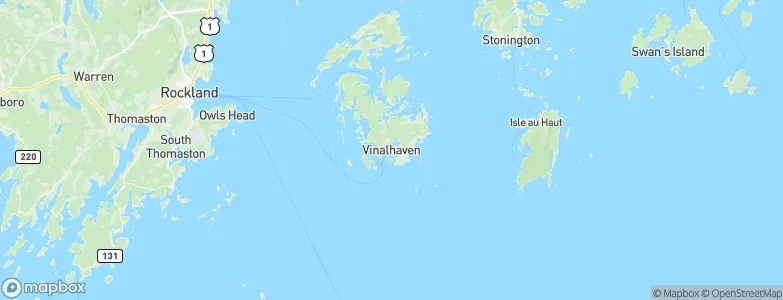 Vinalhaven, United States Map