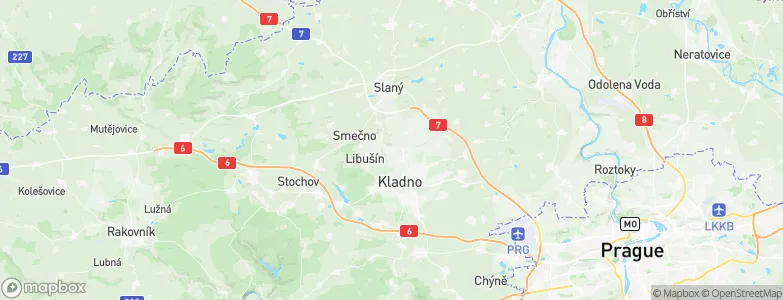 Vinařice, Czechia Map