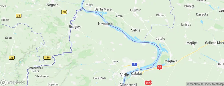 Vinarovo, Bulgaria Map