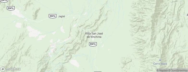 Vinchina, Argentina Map