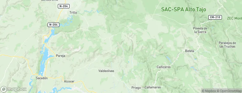 Vindel, Spain Map
