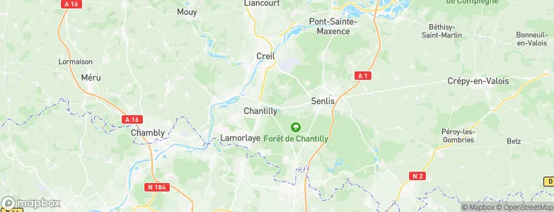 Vineuil-Saint-Firmin, France Map