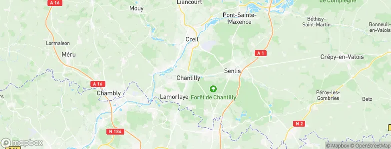 Vineuil-Saint-Firmin, France Map