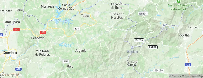 Vinho, Portugal Map