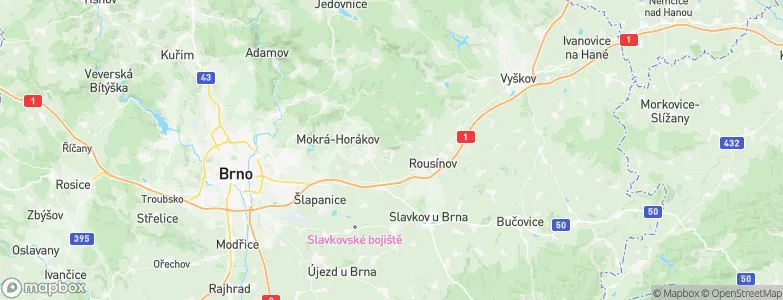 Viničné Šumice, Czechia Map