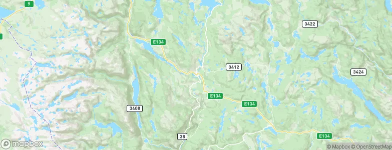 Vinje, Norway Map