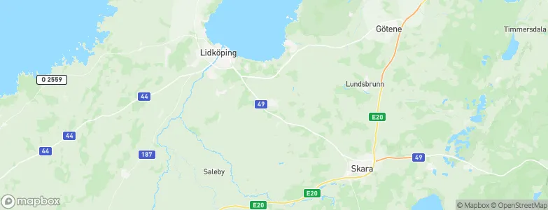Vinninga, Sweden Map