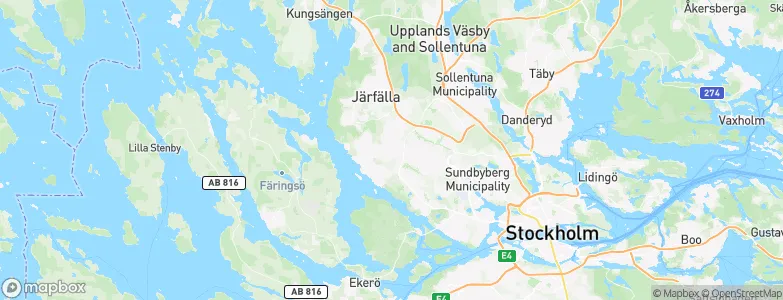 Vinsta, Sweden Map