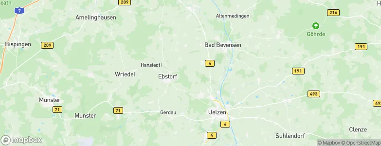 Vinstedt, Germany Map
