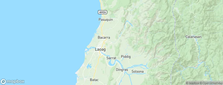 Vintar, Philippines Map