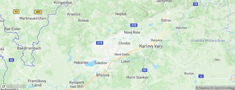 Vintířov, Czechia Map