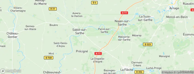 Vion, France Map
