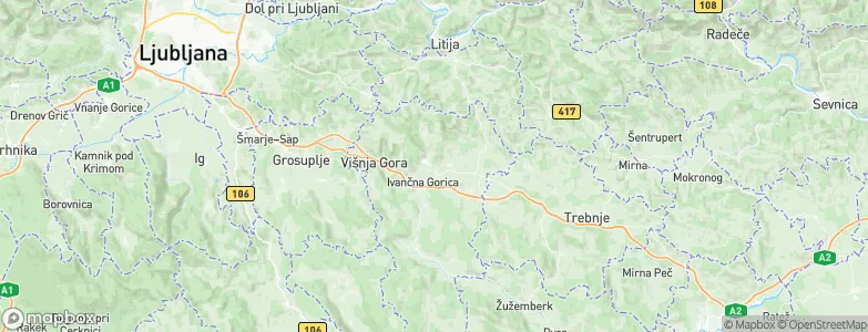 Vir pri Stični, Slovenia Map