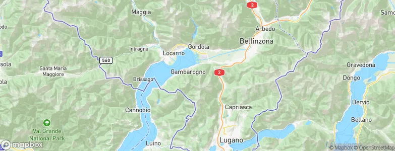 Vira (Gambarogno), Switzerland Map
