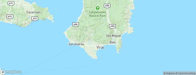 Virac, Philippines Map