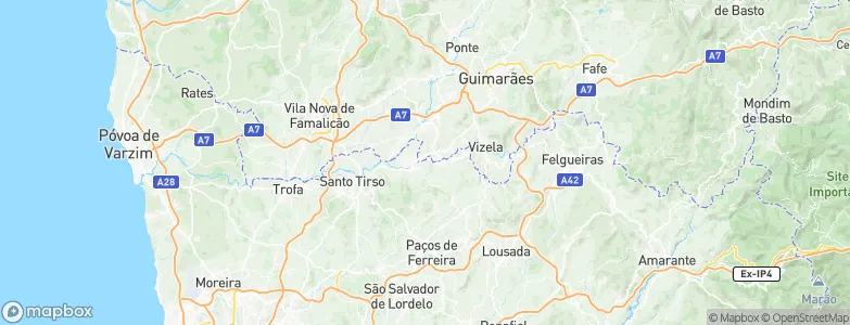 Virais, Portugal Map