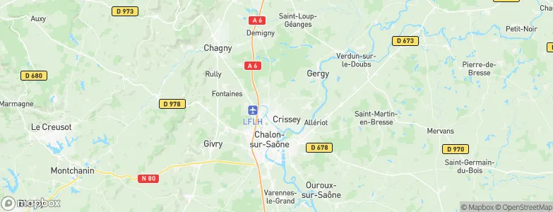 Virey-le-Grand, France Map