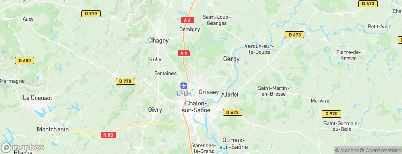 Virey-le-Grand, France Map