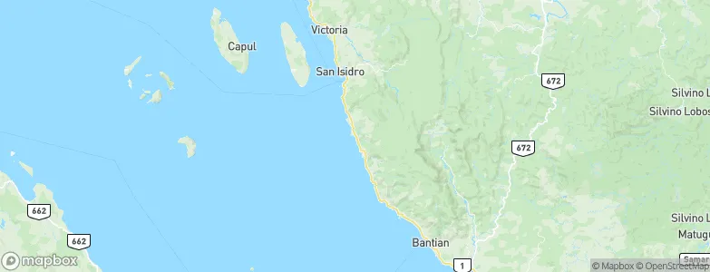 Viriato, Philippines Map