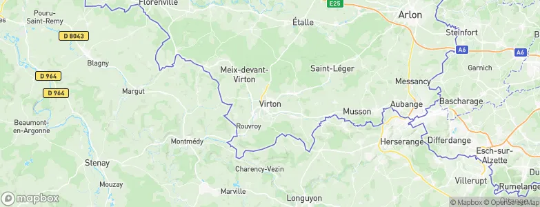Virton, Belgium Map
