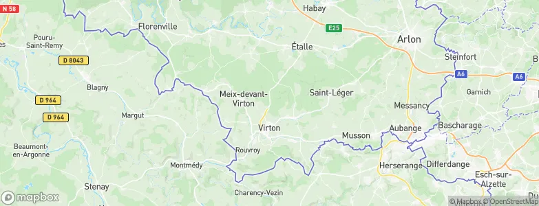 Virton, Belgium Map