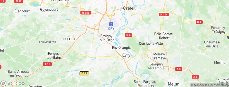 Viry-Châtillon, France Map