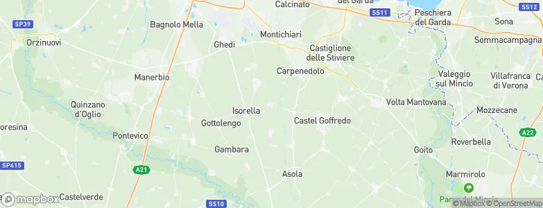 Visano, Italy Map