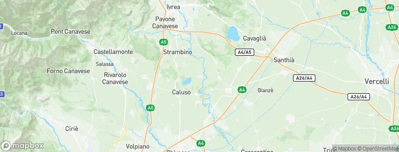 Vische, Italy Map