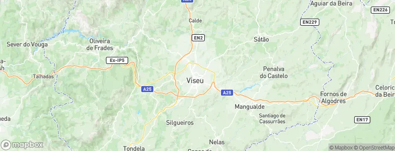 Viseu (São José), Portugal Map