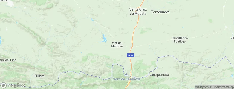 Viso del Marqués, Spain Map