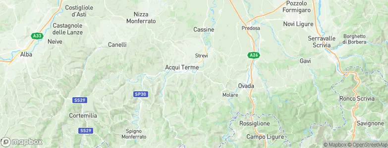 Visone, Italy Map