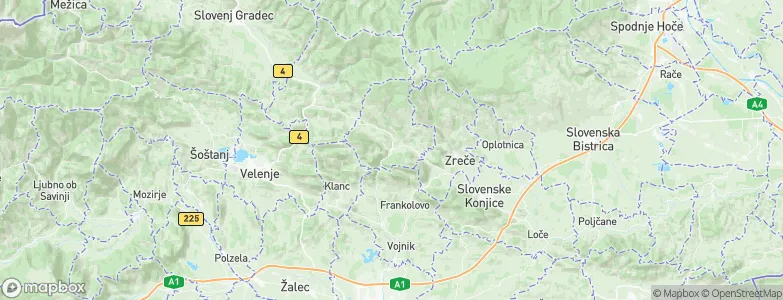Vitanje, Slovenia Map