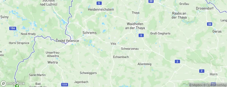 Vitis, Austria Map