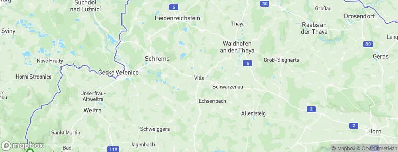 Vitis, Austria Map