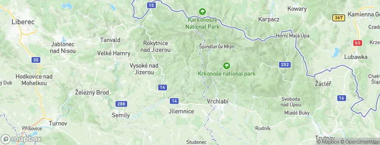 Vítkovice, Czechia Map