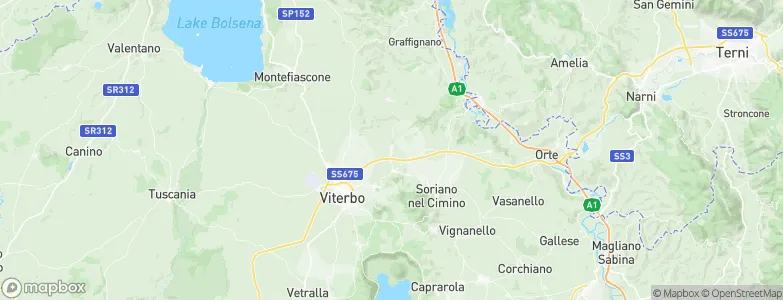 Vitorchiano, Italy Map
