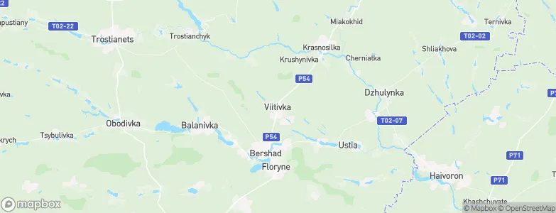 Viytivka, Ukraine Map