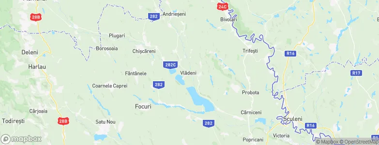Vlădeni, Romania Map