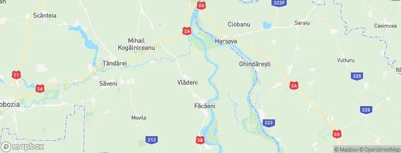 Vlădeni, Romania Map